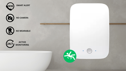 SOS Sensor - Fall Detection Sensor (button-free and wearable-free design)